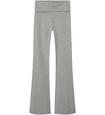 LMTD Trousers - NlfDicte - Light Grey Melange