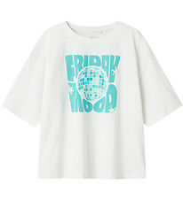 Name It T-Shirt - NkfVeen - Bright White/Disco