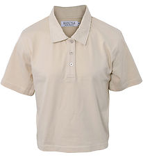 Hound Polo T-shirt - Collar Tee - Off White