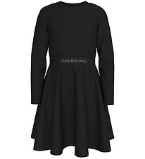 Calvin Klein Dress - Logo Tape - Black