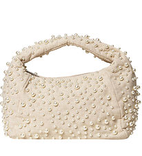 DAY ET Tas - Pearl Linnen Baguette - Witkopgrijs