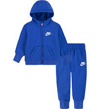 Nike Sweat Set - Cardigan/Sweatpants - Game Royal