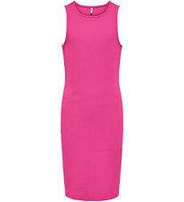 Kids Only Dress - Rib - CookBelfast Life - Fuchsia Fedora
