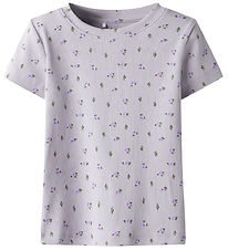 Name It T-Shirt - Rib - NmfHofie - Mistig Lilac