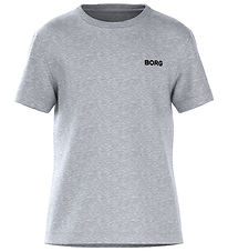 Björn Borg T-Shirt - Schloss Essential - Grau