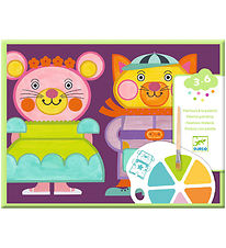 Djeco Colouring Set - Palette Painting - Chubby Cheeks