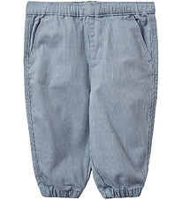 Sofie Schnoor Trousers - Lamour - Blue Denim Stripe