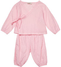 Lalaby Set - Blouse/Trousers - Willow - Bubble gum