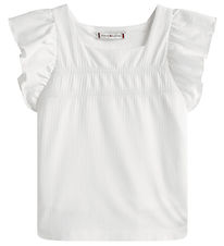 Tommy Hilfiger Top - Ruffle - Wit