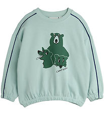 Mini Rodini Sweatshirt - Camp Rodini - Blue