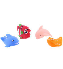 Ludi Badetier - 4er-Pack - Fisch