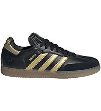 adidas Performance Shoes - Samba Messi J - CBLACK/GOLDMT/GUM4
