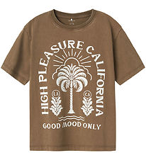 Name It T-Shirt - NkmJarvu - Walnuss