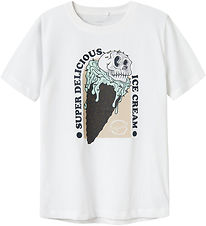 Name It T-Shirt - NkmJalka - Bright White/Honeydrew