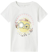 Name It T-Shirt - NmfJola - Bright White