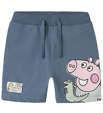 Name It Sweat Shorts - NmmArt - Blue Mirage