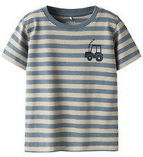 Name It T-Shirt - NmmJamoe - Reines Kaschmir/Blue Mirage