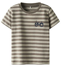 Name It T-Shirt - NmmJamoe - Reines Kaschmir/Walnuss