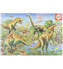 Educa Jigsaw Puzzle - 500 Bricks - Jurassic Playground