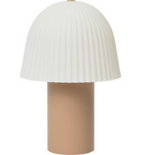 Ferm Living Lamp - Frill Portable Lamp - Rose/White