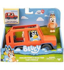 Bluey Play Set - Family 4WD Holiday Car w. Figure