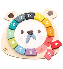 Tender Leaf Wooden Toy - Learn the Clock - Numbers and Colours