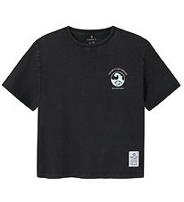 Name It T-shirt - NkmJeano - Black w. Print