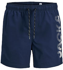 Shorts de Bain Jack & Jones - JpstMaui - Marine Blazer
