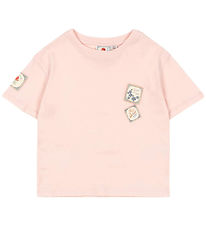 Konges Sløjd x Rosie H-W T-shirt - Chalk Pink