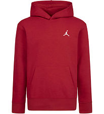 Jordan Hoodie - Gymröd m. Logo