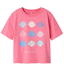 Name It T-Shirt - NmfJassa - Aurora Pink