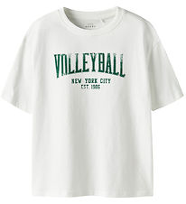 Name It T-shirt - NkmValix - Bright White/Volleyboll