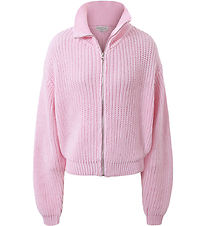 Hound Tröja m. Dragkedja - Stickad - Light Pink