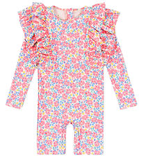 Combinaison de Bain Konges Sløjd - UV50+ - Manuca Frill - Rose A