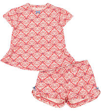 Konges Sløjd Set - T-shirt/Shorts - Famo Frill - Lacy Lace