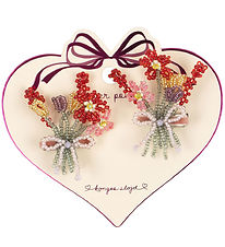 Konges Sløjd Hair Clips - 2-Pack - Pearly Flower - Multi