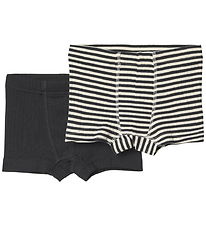 Wheat Boxers - 2-Pack - Louis - Navy Rib Stripe