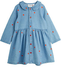 Mini Rodini Kleid - Mini Hearts - Blue