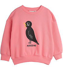 Mini Rodini Sweatshirt - Amsel - Pink