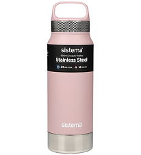 Sistema Thermosflasche - Edelstahl Steel - 650 ml - Rosa