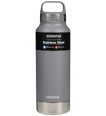 Sistema Thermosflasche - Edelstahl Steel - 1 L - Grau