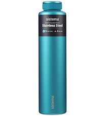 Sistema Thermosflasche - Edelstahl Steel - 600 ml - Wild Teal