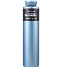 Sistema Thermosflasche - Edelstahl Steel - 600 ml - Peace Blue
