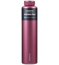 Sistema Thermosflasche - Edelstahl Steel - 600 ml - Fig Purple