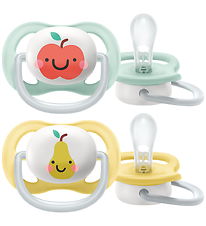 Philips Avent Nappar - 2-pack - Ultra Air - Gul/Grön m. Fruktpri