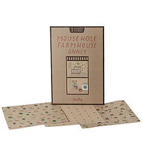 Maileg Wallpaper Stickers to Mouse Hole Farmhouse - 3 pcs