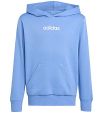 adidas Performance Kapuzenpullover - J Lin FL HD - Blufus/White