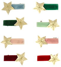 Meri Meri Haarspange - 8er-Pack - 3,5 cm - Gold Star