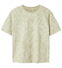 Name It T-shirt - NkmJivan - Islands fossil