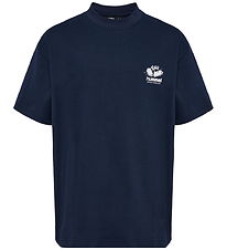 Hummel T-shirt - hmlLös - Dark Sapphire